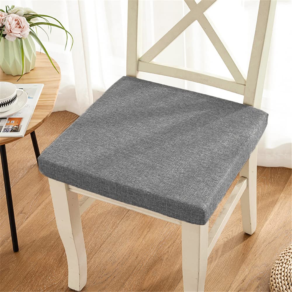 SVFOEBJM Memory Foam Seat Cushion for Chair NonSlip Booster Pillow Comfortable Indoor/Outdoor Cushion for Car Office Sofa40x40x10 cm