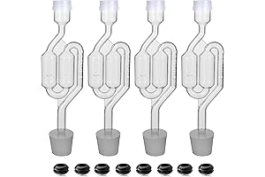 Bubble Airlock Set for Fermentation Projects