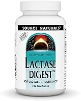 Vista 1 de Source Naturals Lactasa Digest, para la intolerancia a la lactosa* - 180 Cápsulas