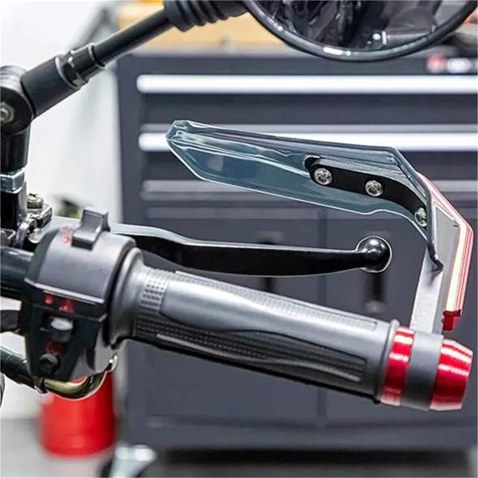 Protector Universal Modificación Protector Mano Moto | Engranaje CNC aleación de aluminio moto protector de mano escudo protector a prueba de viento
