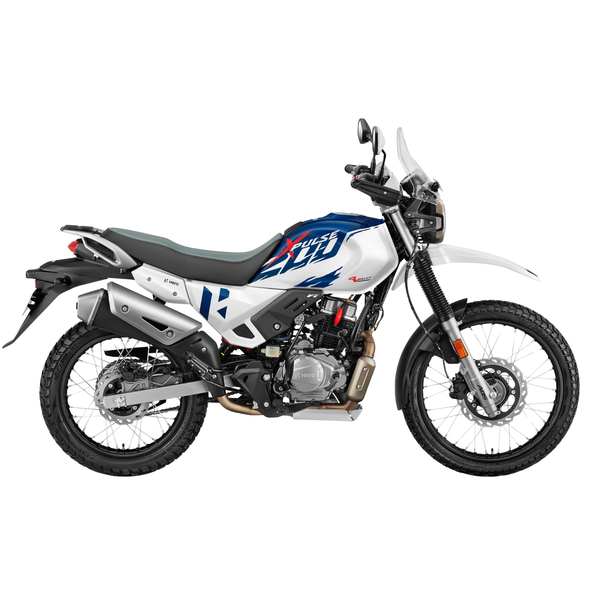 Hero XPULSE 200 4V (OBD2B) Motorcycles/Bike Blue White Booking for Ex-Showroom Price-image-7