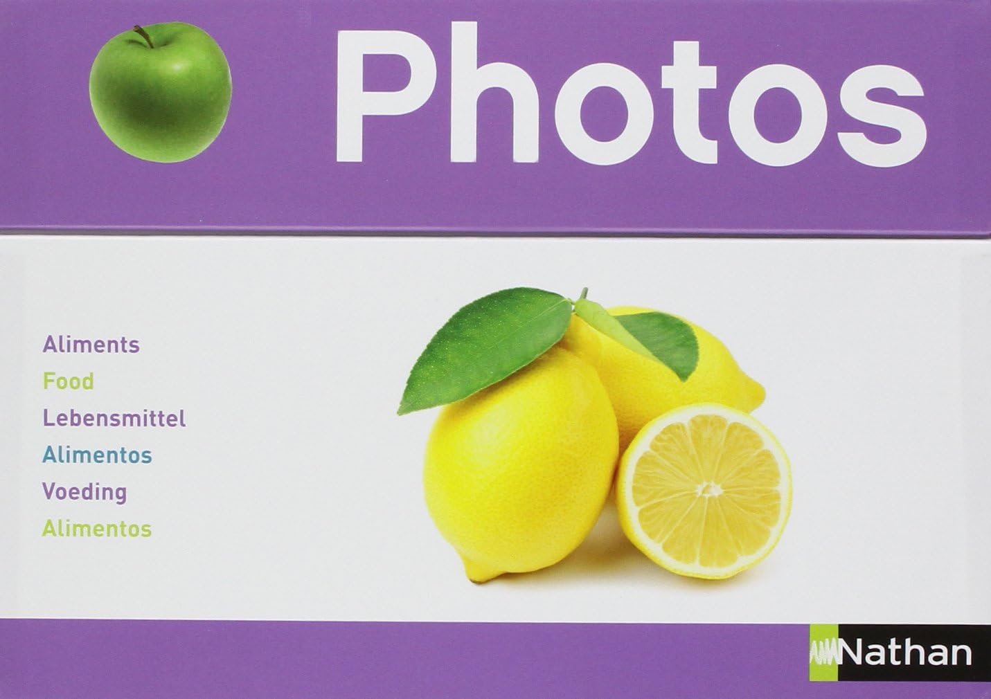 Nathan 342350 Photos Box-Food, Multi Color