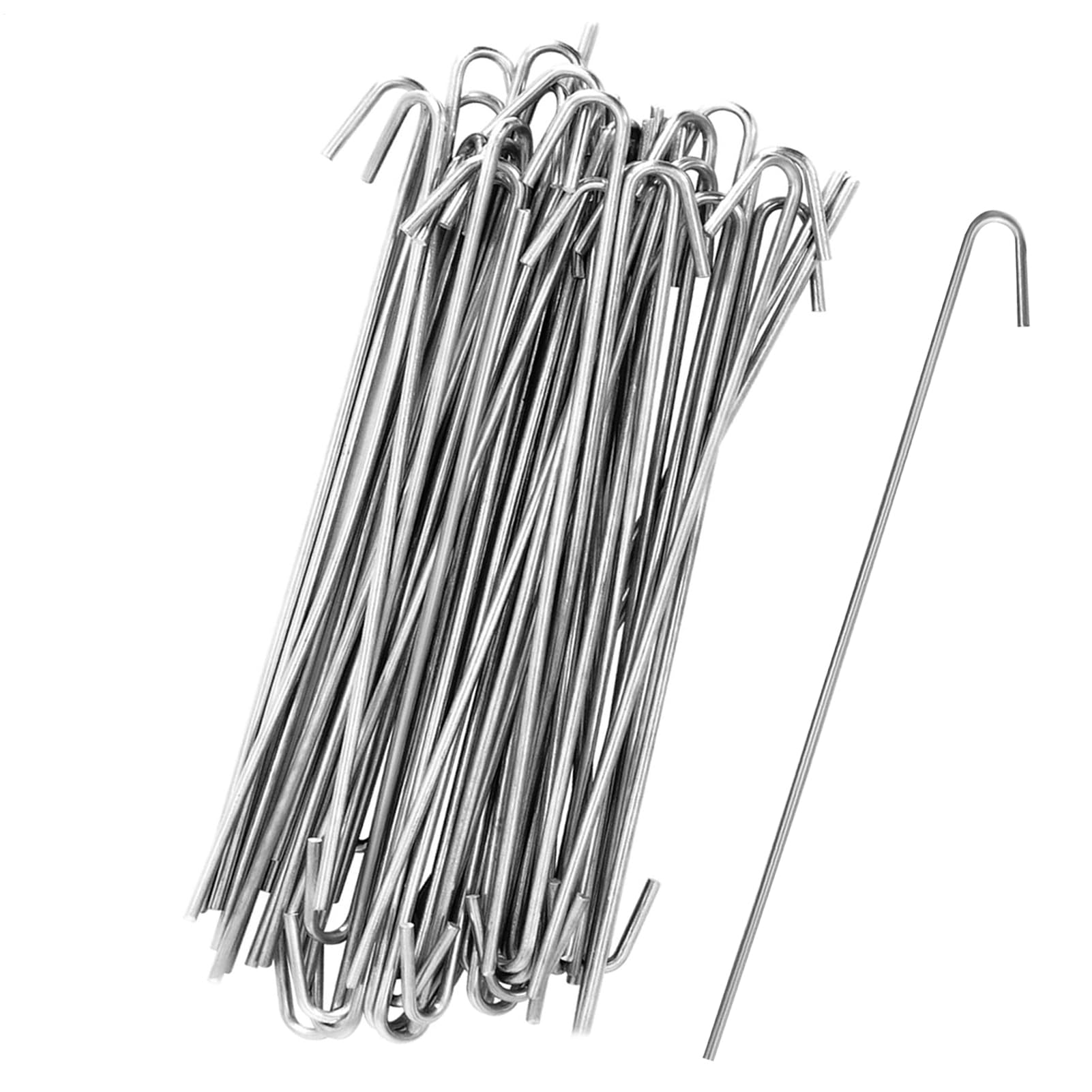 Attaches de clôture grillage jardin sangle fixation aluminium 100 pièces