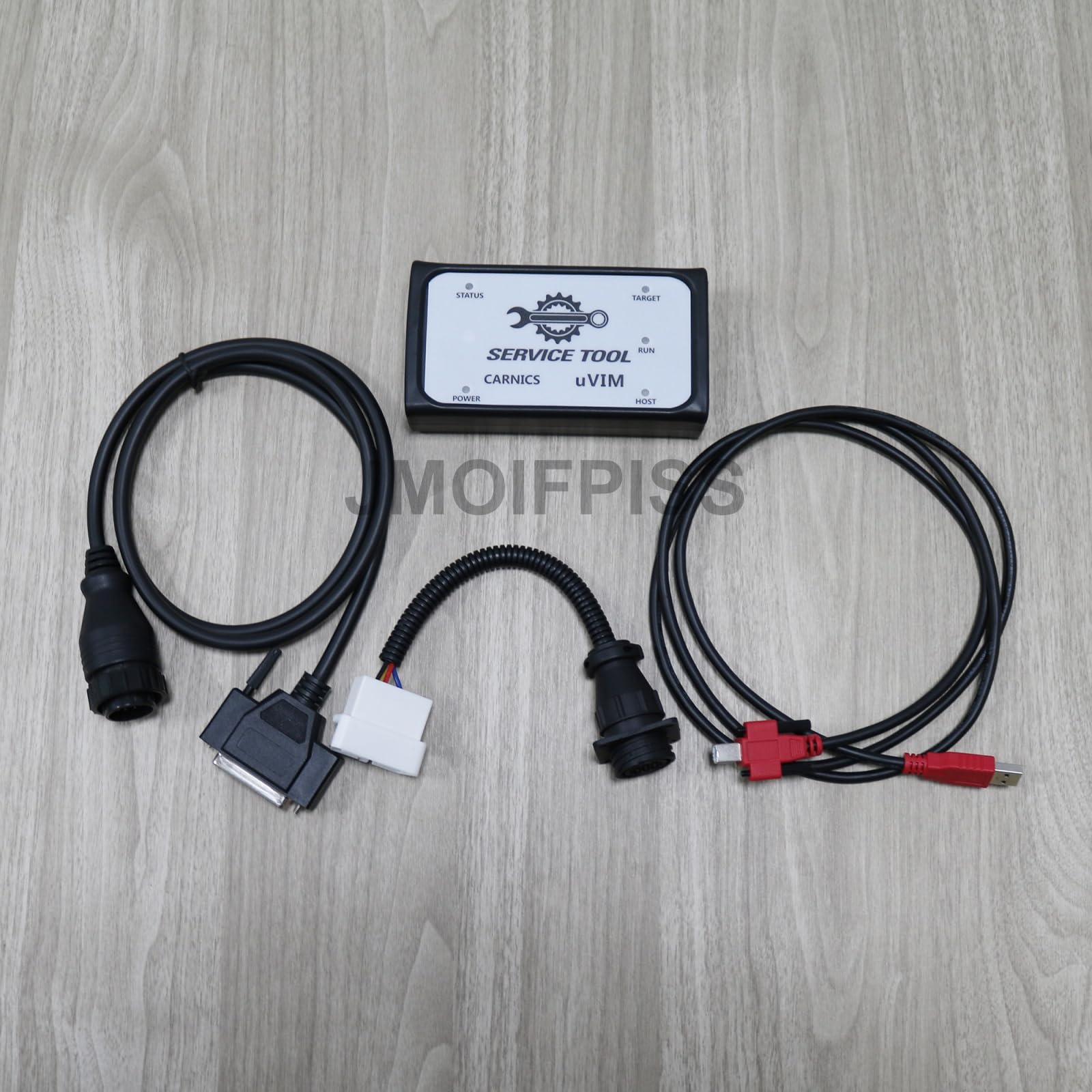 Für DOOSAN uVIM Bagger Gabelstapler Motor Diagnosewerkzeug Fehlererkennung OBD Schnittstelle DDT SCR DPF DCU ECU Scanner 2016 2023 Software (Adapter mit 2023 Software)