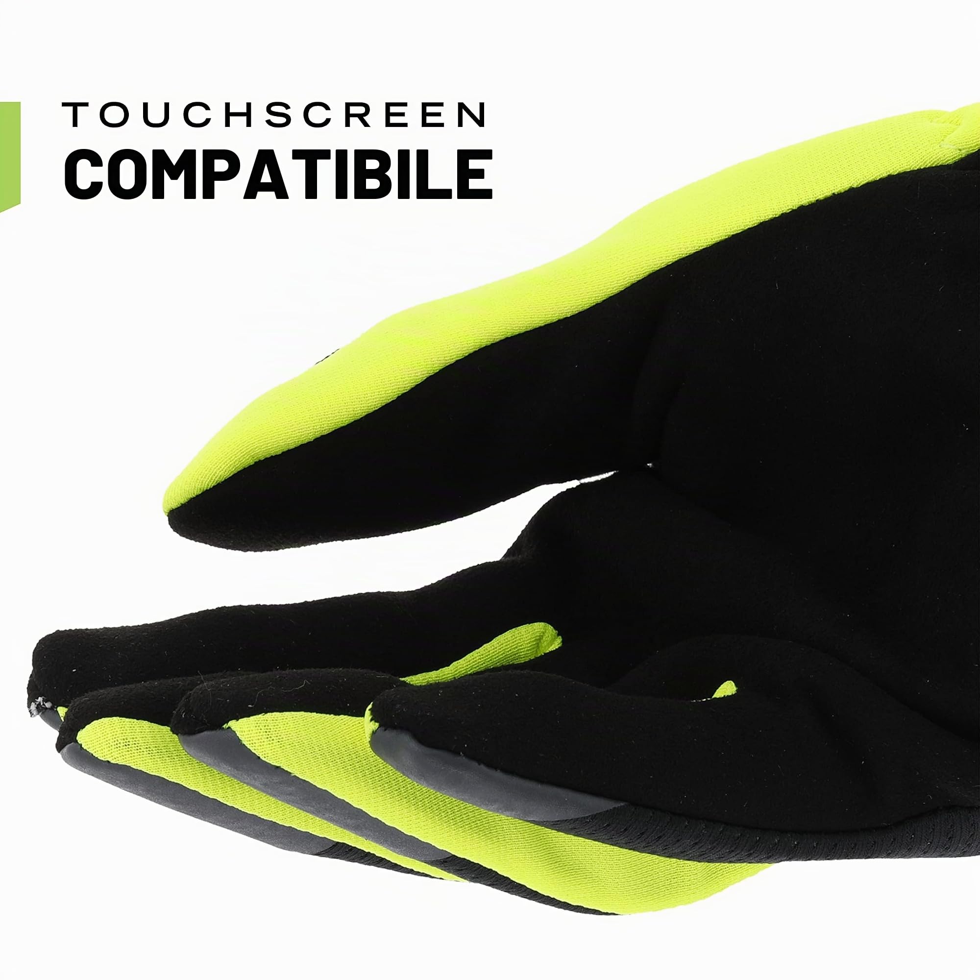 Mechanix Wear Guanti FastFit® E5 (L, nero/giallo fluorescente)