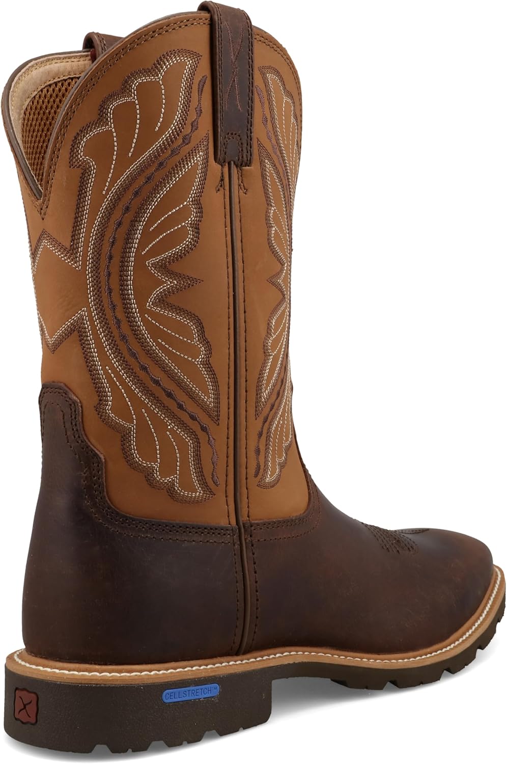Twisted X Mens 11" Pull On Tech X Western Boot - Image 6