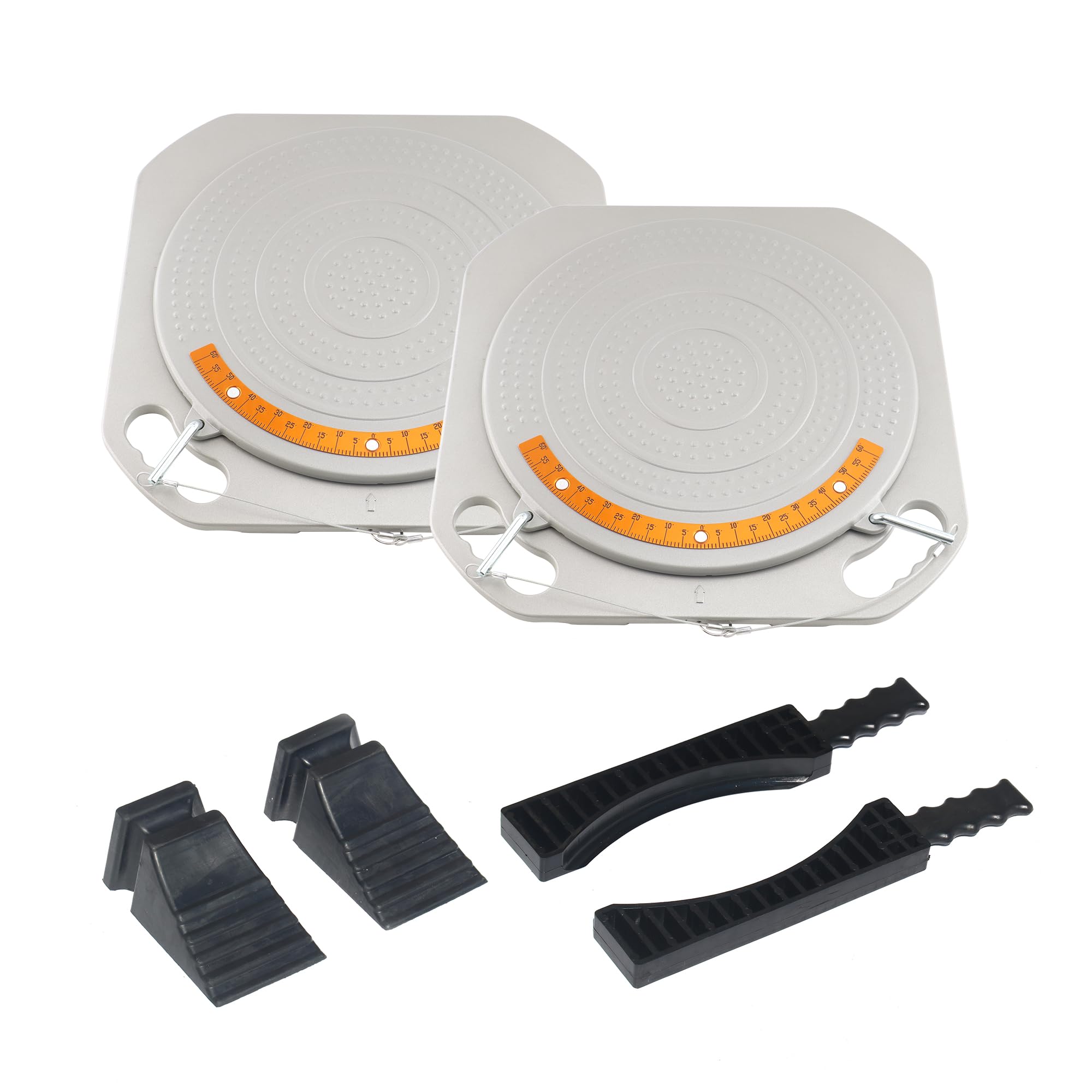 Amazon.com: Nienloop Low Profile Wheel Alignment Turn Plates Wheel