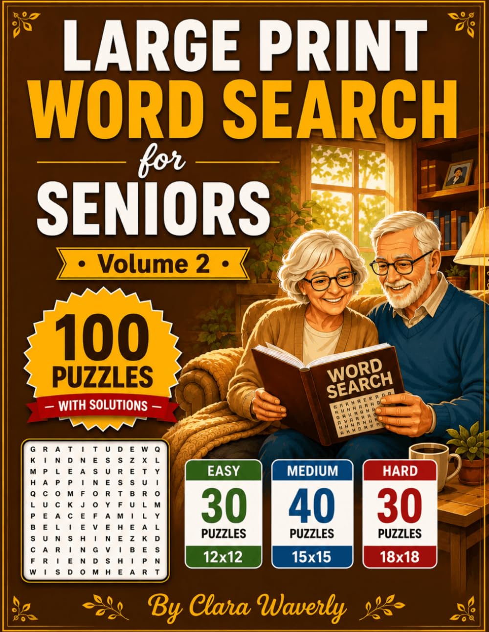 Large Print Word Search for Seniors: Volume 2