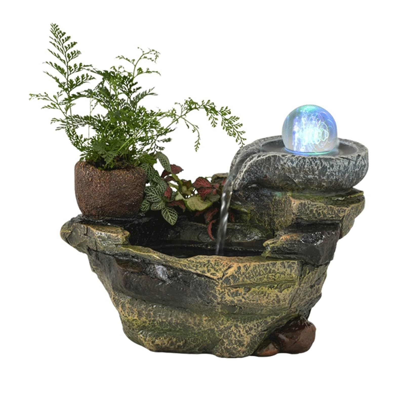 Amazon.co.jp: 水 流れる インテリア 卓上噴水 ポンプ 卓上噴水