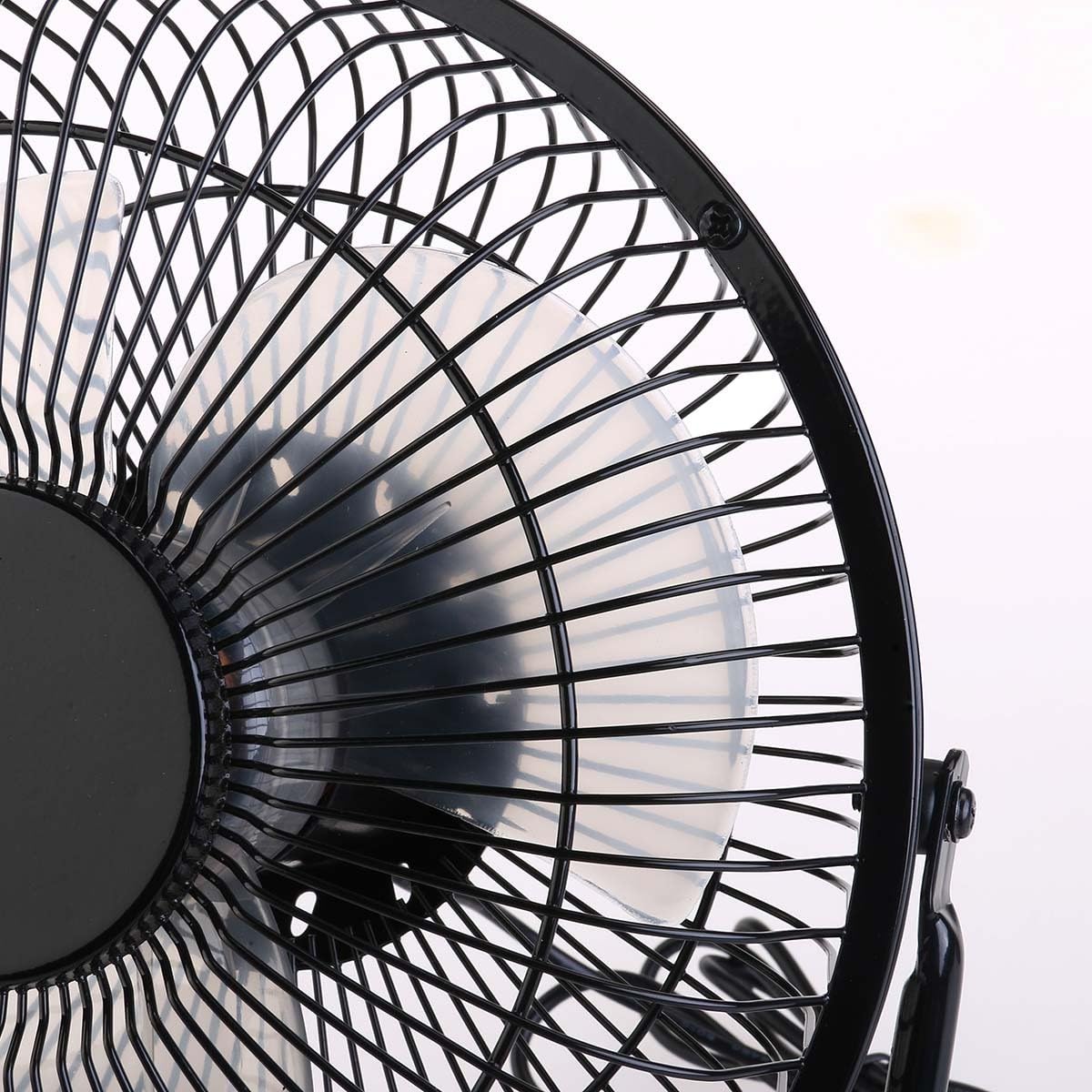 COHEALI Fiesta Verano Mini Ventilador Eléctrico de Metal USB 8 Pulgadas