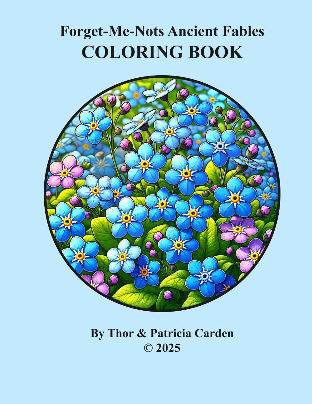 Forget-Me-Nots Ancient Fables Companion Coloring Book