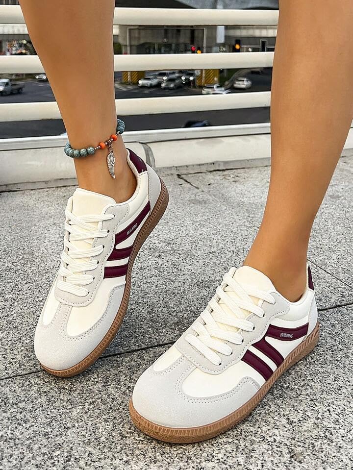 Image of layasa Women's Sneaker Stylish Women Shoes White