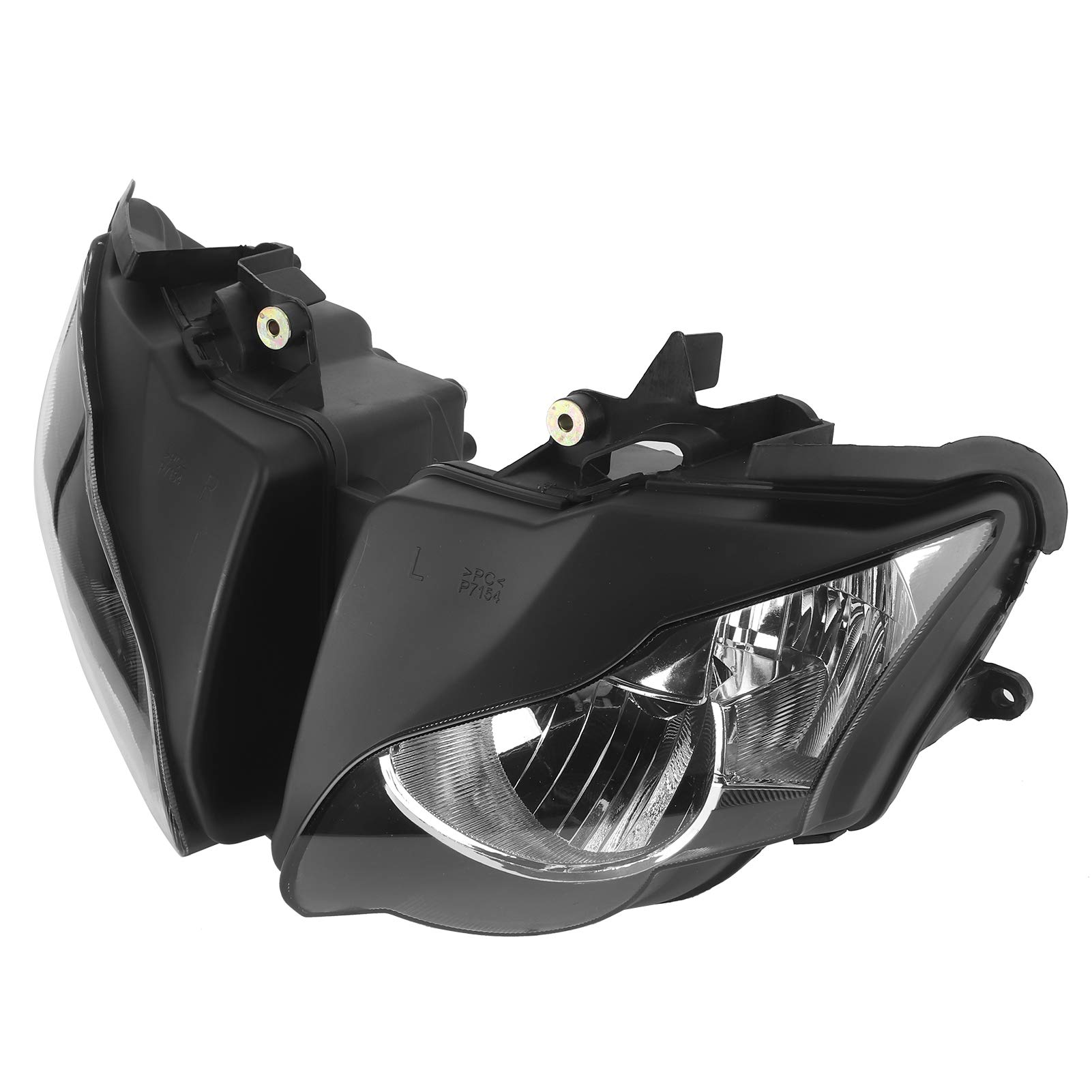 Alloggiamento Faro Moto Standard Originale con Lente Trasparente, Sostituto Ideale Fai da Te per CBR 1000RR 2008‑2011, Design Elegante per i Guidatori Notturni, Alloggiamento in ABS Nero