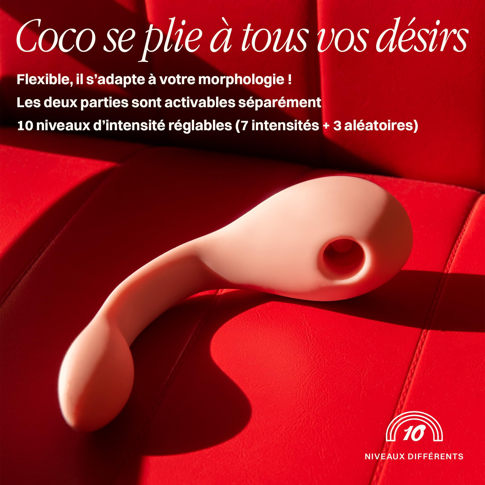 Puissante - Coco - Vibromasseur Pliable Femme - Double Stimulation, Succion et Vibration - 10 Modes d'Intensit par fonction - Plaisir Externe et Interne - Waterproof - Garantie 2 Ans : Amazon.fr: Hygine et Sant Puissante - Coco - Vibromasseur Pliable Femme - Double Stimulation, Succion et Vibration - 10 Modes d'Intensit par fonction - Plaisir Externe et Interne - Waterproof - Garantie 2 Ans : Amazon.fr: Hygine et Sant