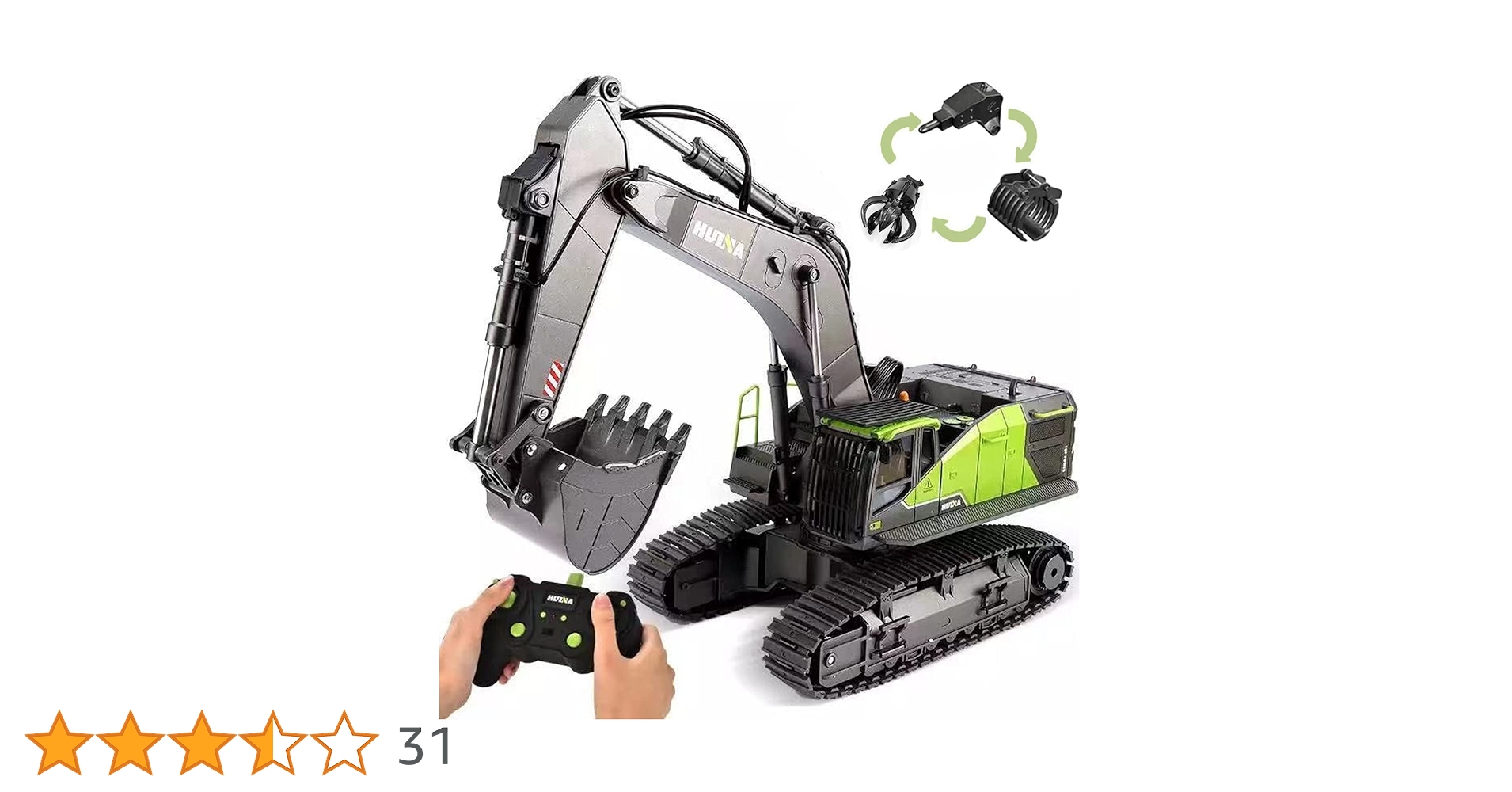 Amazon.co.jp: 億騰 ショベルカー ラジコン 令和二年9月最新型 合金版