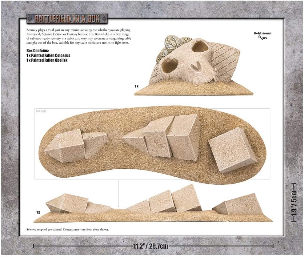 Battlefield in a Box - Forgotten City Fallen Colossus (BB906)