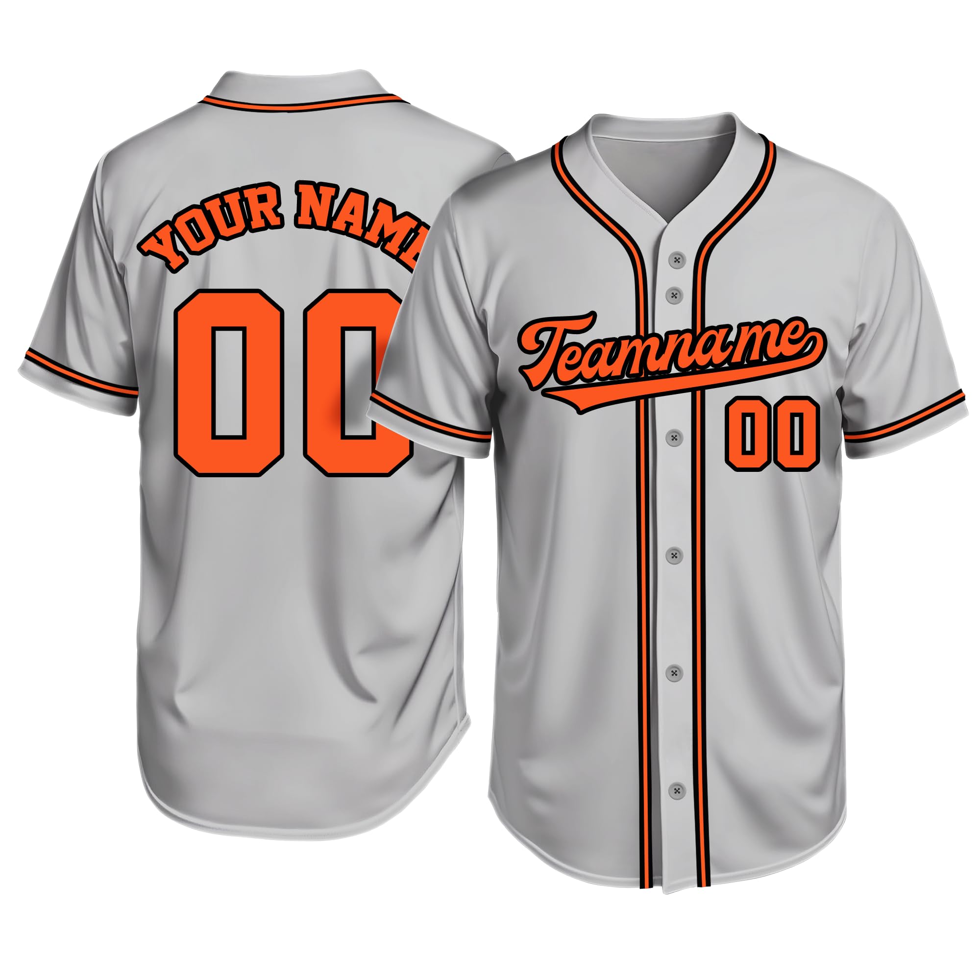 Custom Baseball Jersey Personalized Stitched or Printed Name Number Baseball Shirt Sports Uniform Gifts for Men Women Youth