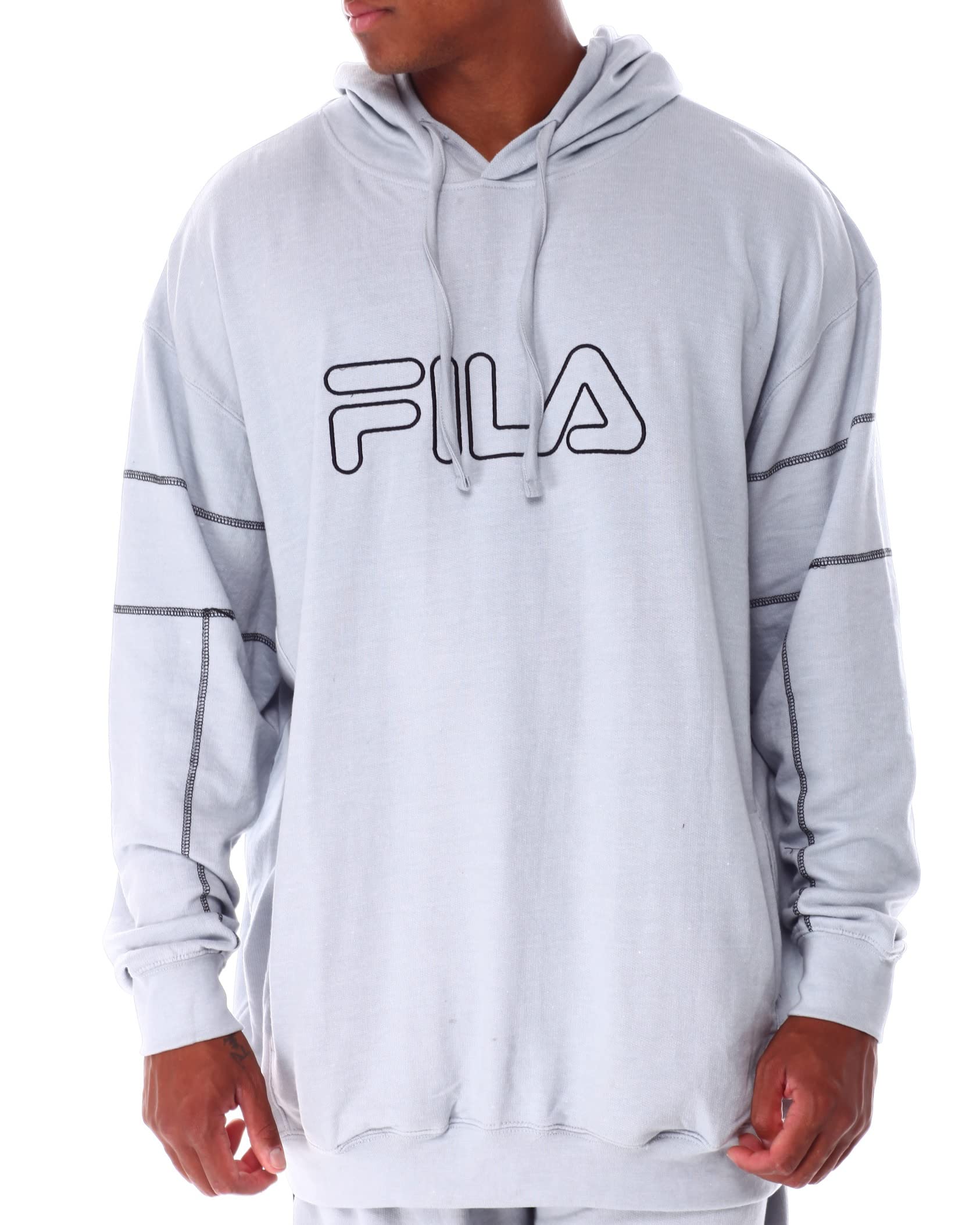 FilaMen's Big & Tall Indah French Terry Fleece Hoodie and Jogger Pants (Sold Separately)