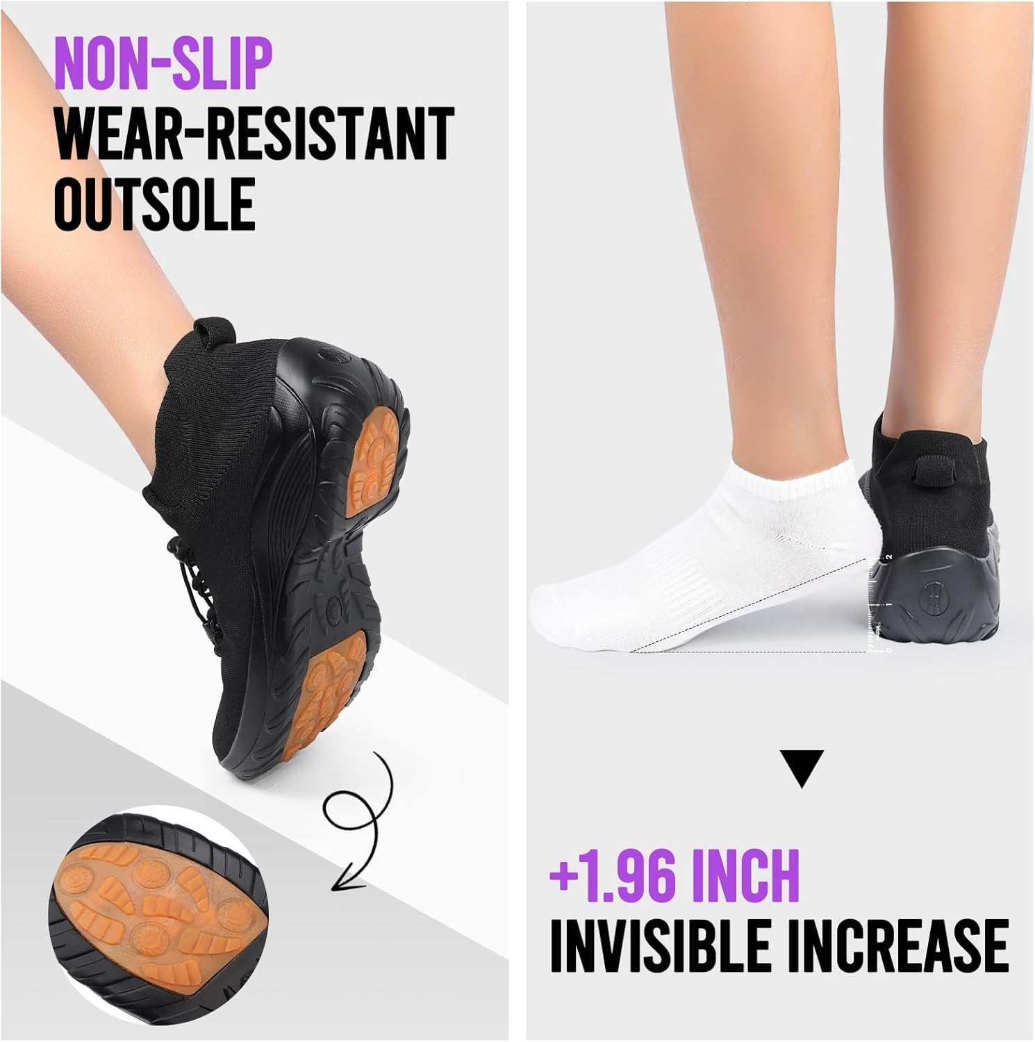 Comfortable Breathable Women Walking Shoes Slip on Trainers Women's Orthopedic Casual Ladies Shoe Thick Bottom - Image 3