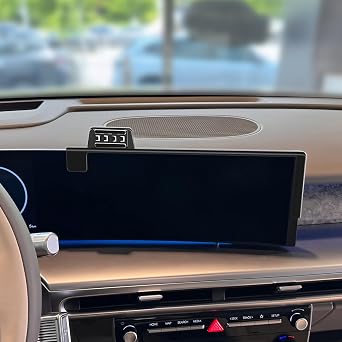 YOUTOOCAR Screen-Mounted Phone Holder for Hyundai Santa Fe, Tucson, IONIQ 5, Casper, Kona, Venue, Staria No-Drill Dashboard Clip-On Mount, Hidden Design for Hyundai IONIQ 9 2025
