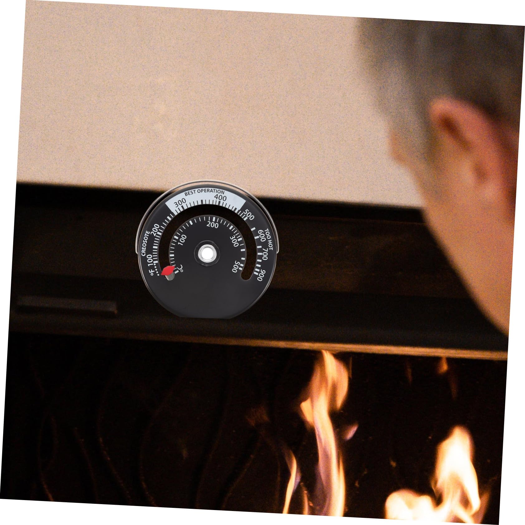 Milisten 4pièces Hygromètre Thermomètre Mural Et Mesure Température Et Humidité Pour Intérieure Et Usage Sur Cuisinière Design Compact Et Précis