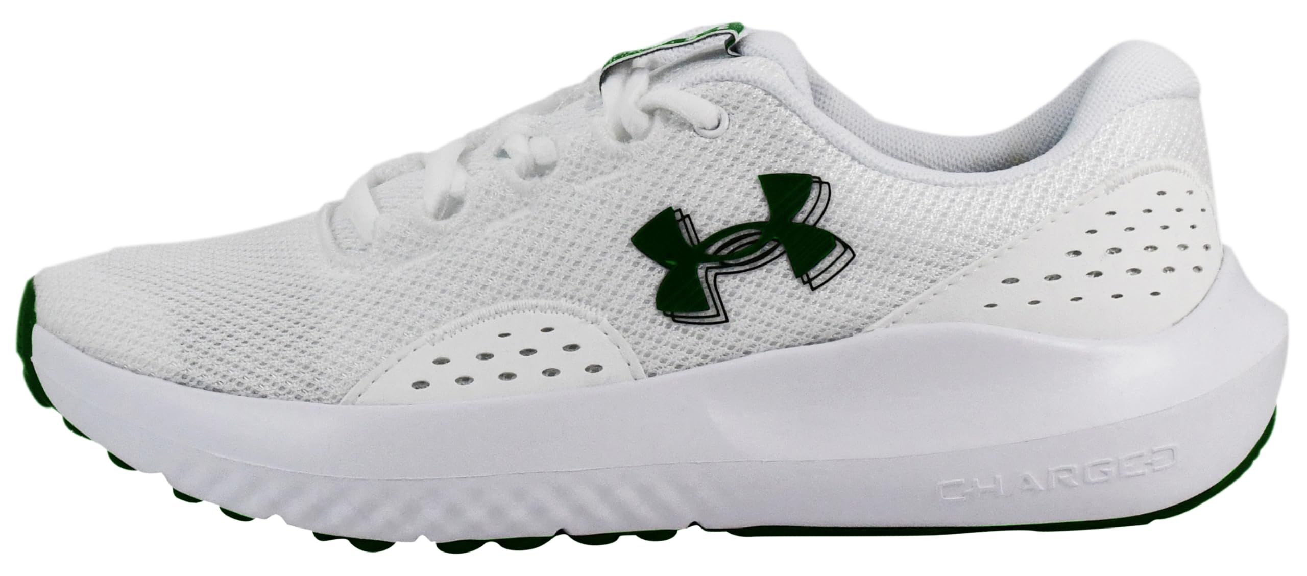 Under Armour UA W Charged Surge 4 Kadın Koşu Ayakkabısı, Beyaz, 37,5