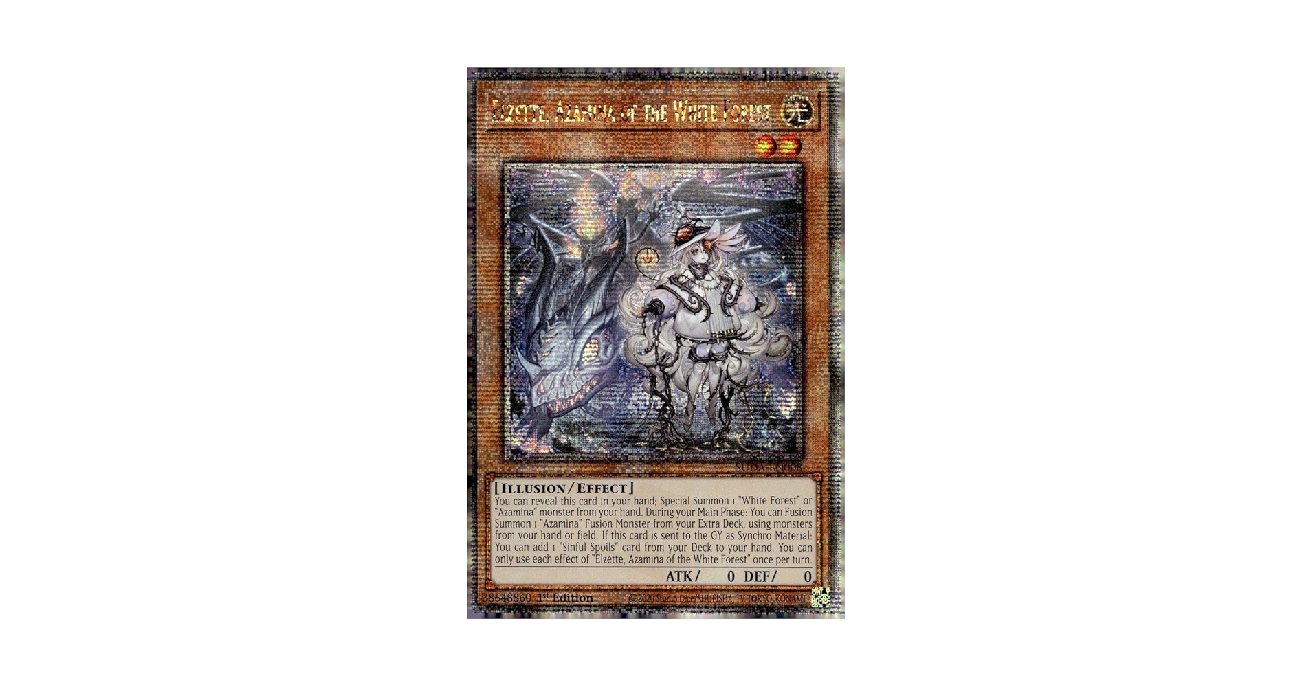 Amazon.com: Elzette, Azamina of The White Forest (Quarter