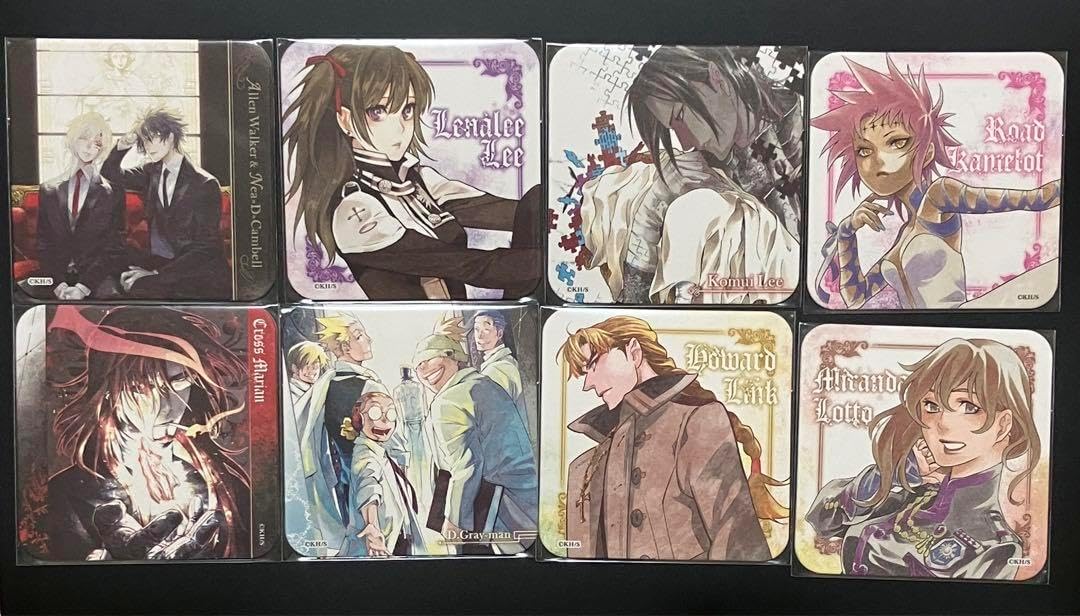 D.Gray-man ディーグレイマン アートコースター D.Gray-man Dグレ