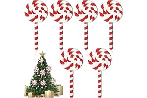 Huwena 'Jumbo 6 Pcs 16''' Giant Candy Ornaments'