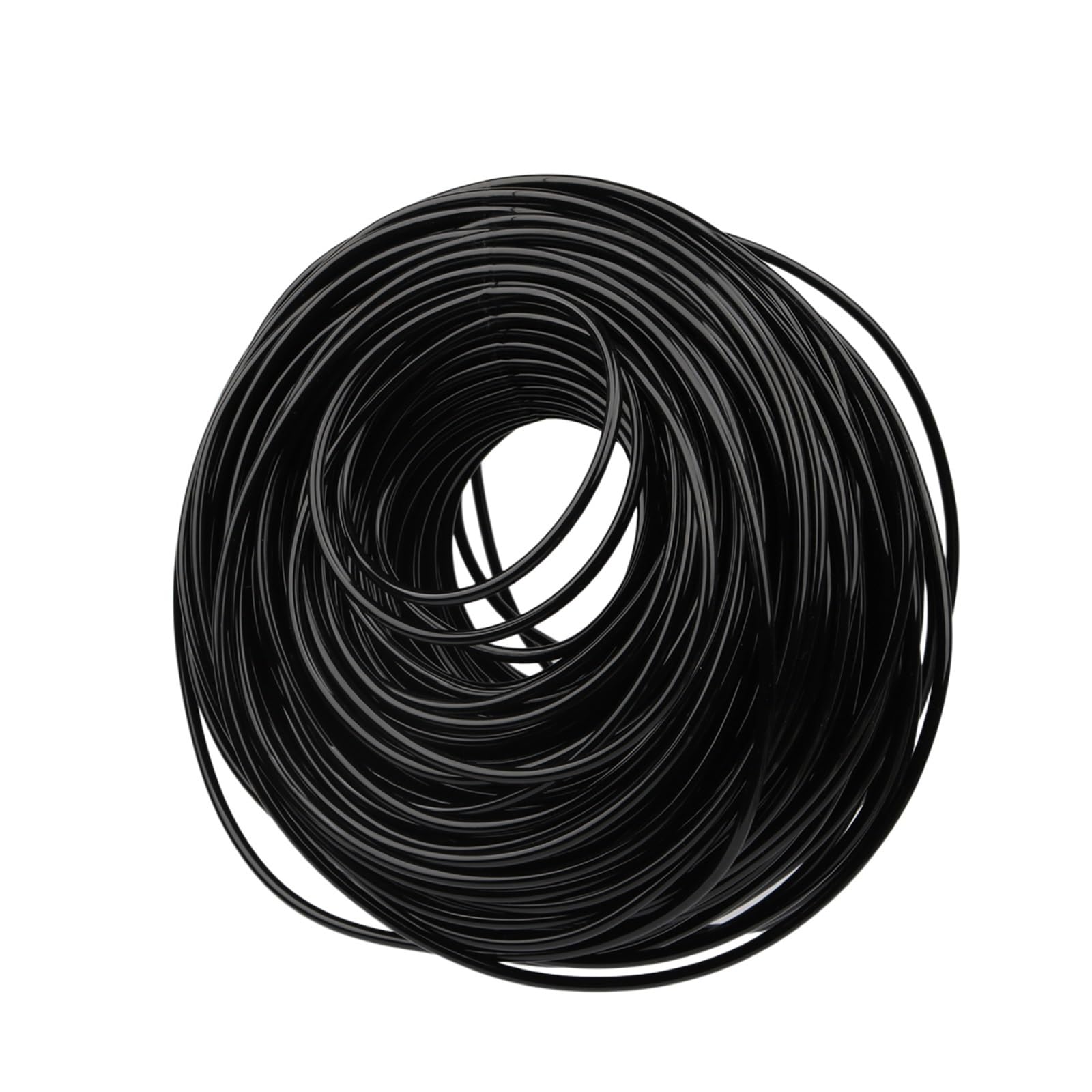 Djskldf 50 Meters Tubo Pvc Black1m~100M Black 3/5Mm Garden Irrigation Hose Micro Drip Water Tube Greenhouse Bonsai Watering Plant Pipe(50 Meters)