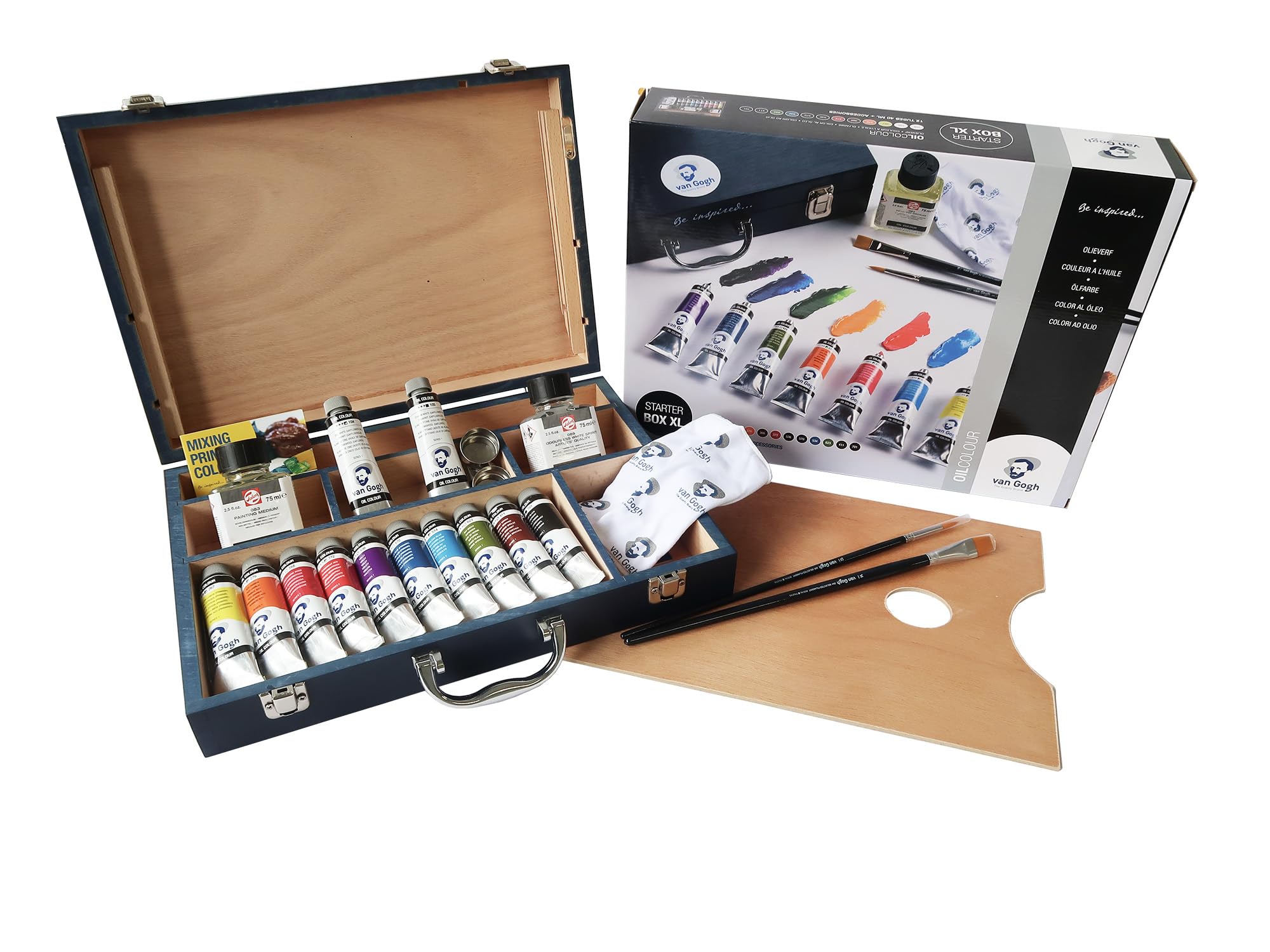 van Gogh Starter Box XL 12 x 40 ml + Zubehör
