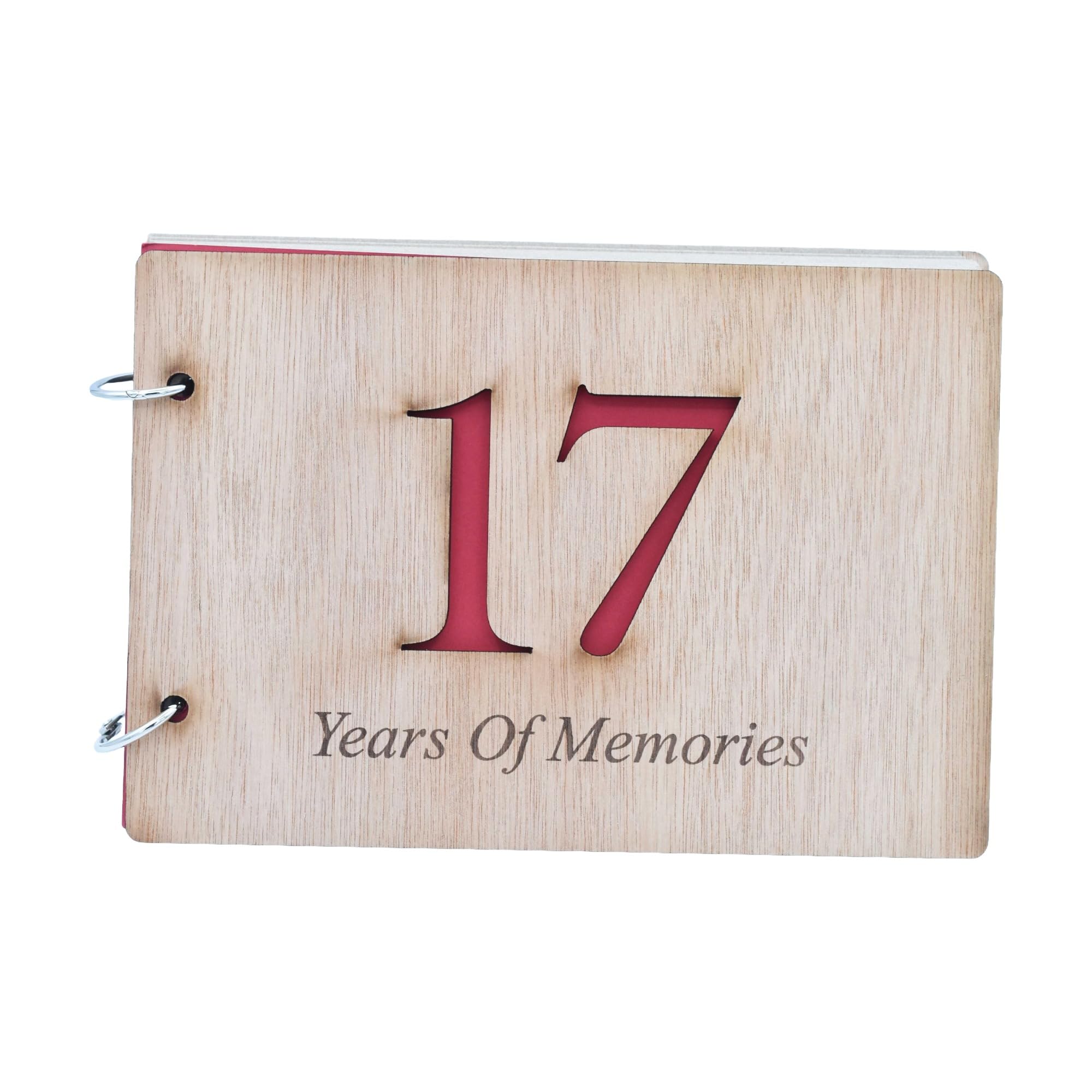 Album scrapbooking 17 ans anniversaire, l'idée cadeau idéale pour collecter des photos
