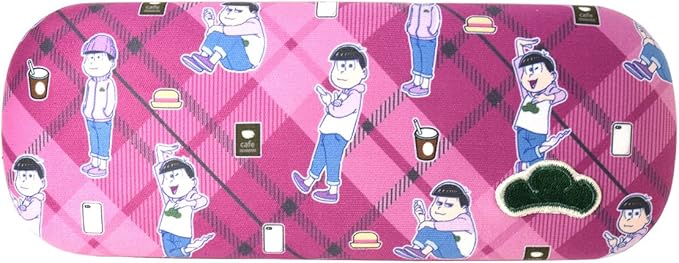 Amazon Co Jp おそ松さんクロス付きメガネケース ケース めがねケース 眼鏡ケース クロス レンズクロス メガネ拭き おそ松 カラ松 チョロ松 一松 十四松 トド松 プレゼント ギフト 誕生日 クリスマス メガネケース メンズ レディース ファッション