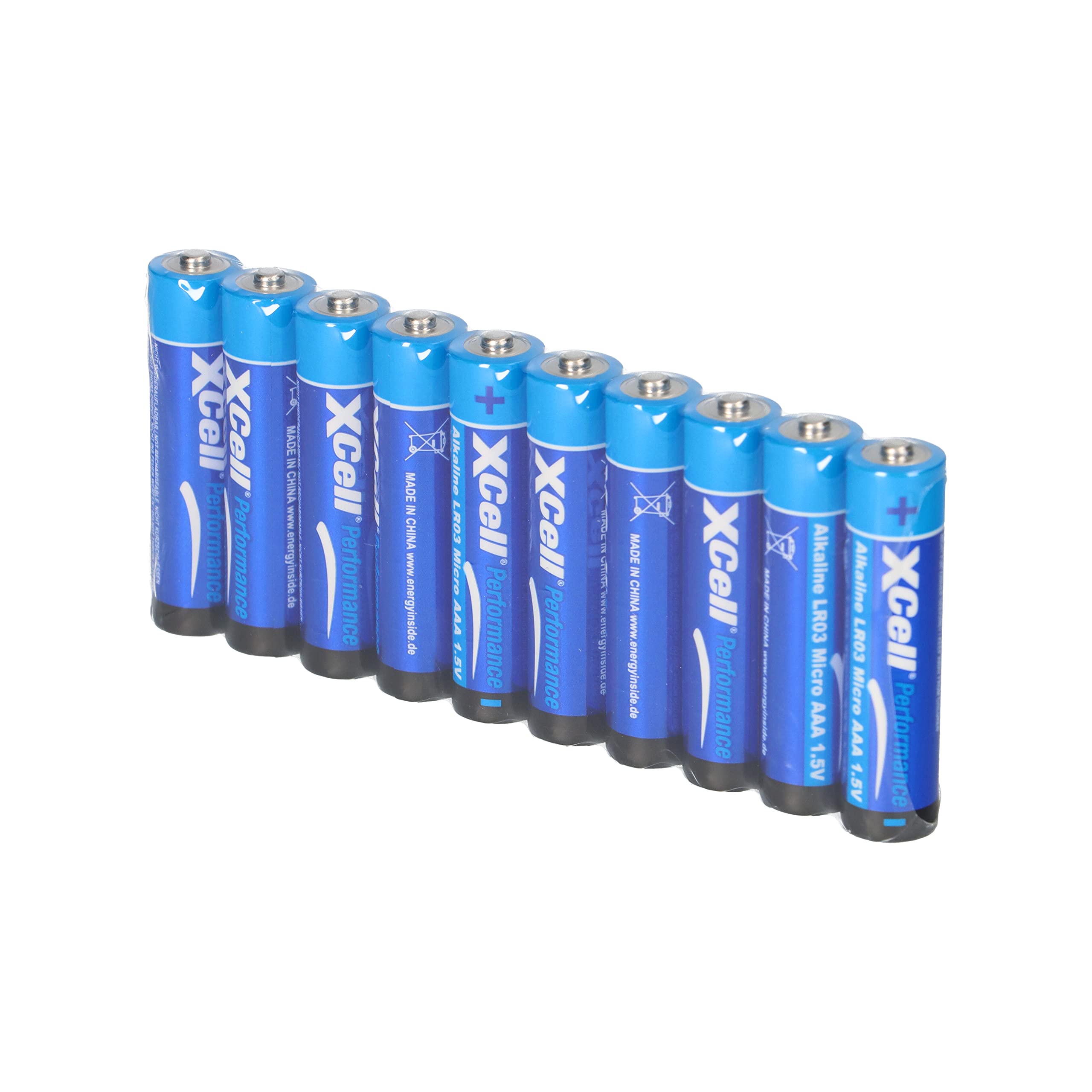 Xcell - Lote de 1000 pilas alcalinas AAA Micro Super Performance (1,5 V)