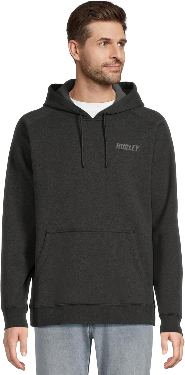 Hurley mens Acadia Heat 2.0 Pullover Hoodie Sweatshirt