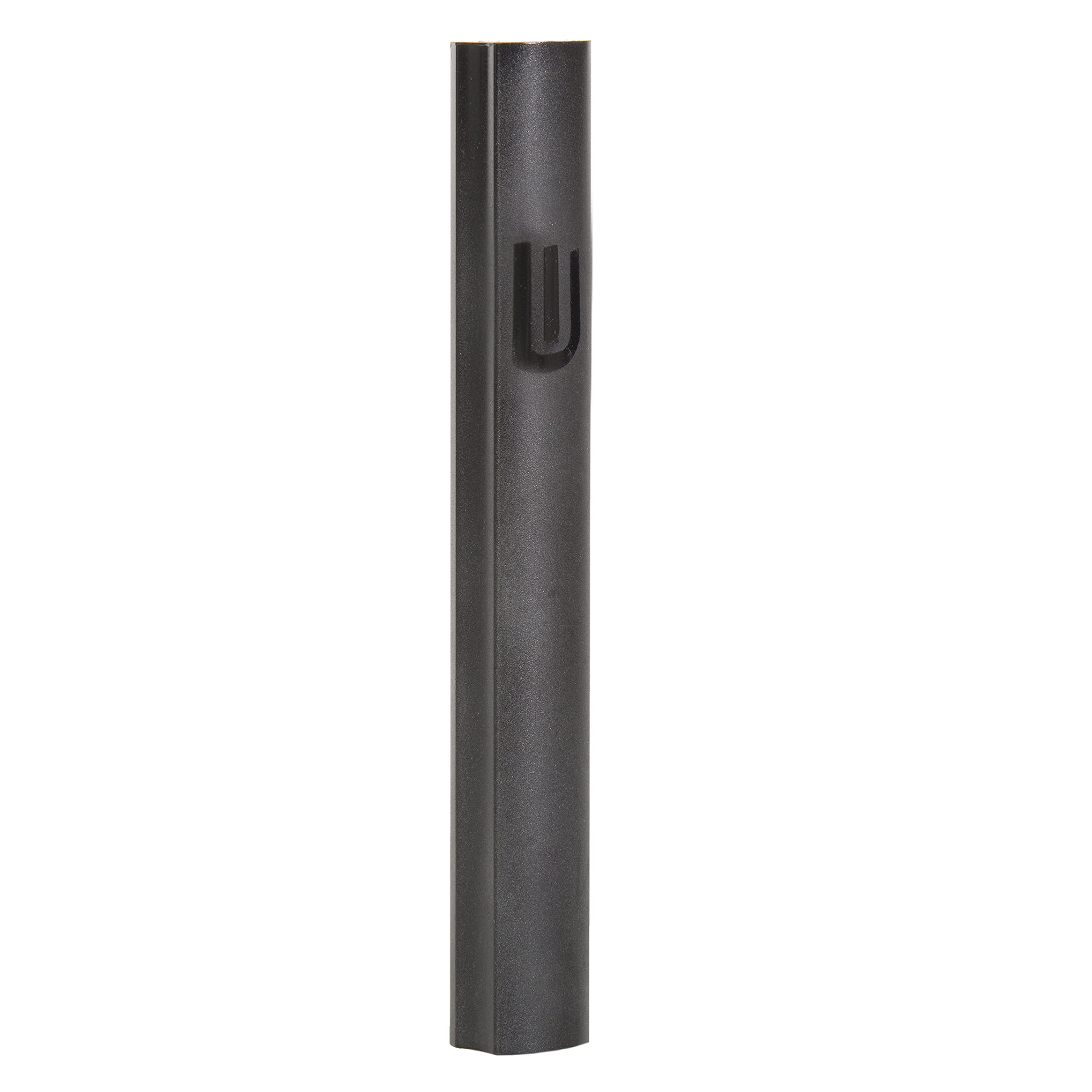 MASORET 1-Piece Aluminum Door Mezuzah Cases: Special Profile, No Holes, 3-Inch 7cm Hebrew Parchment Scroll Holder Boxes