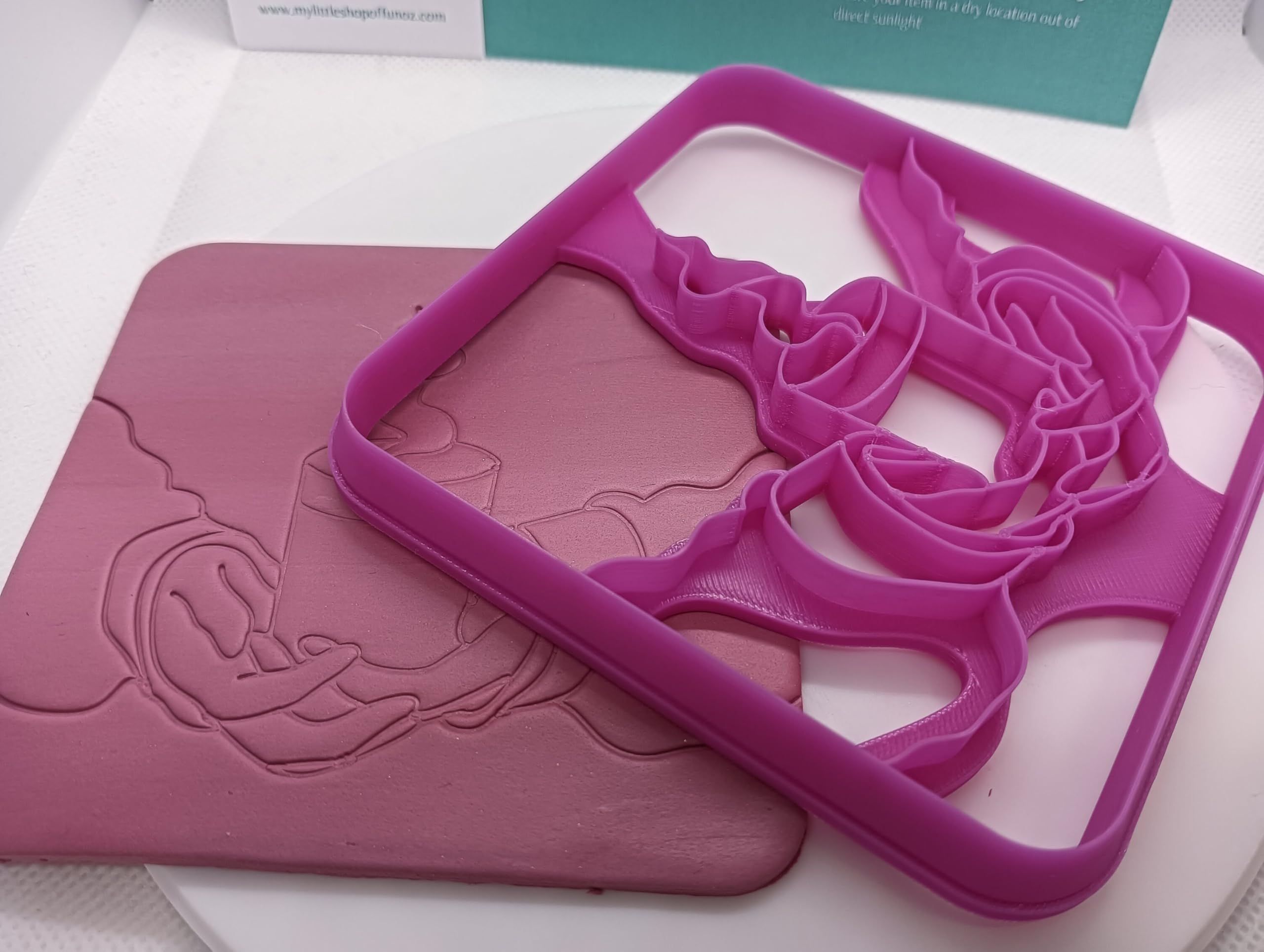 3D ORIGINS Trinket Dish Clay Cutters, Homewares Clay Cutters, Clay Tools, Coaster Clay Cutter, Colour May Vary 1