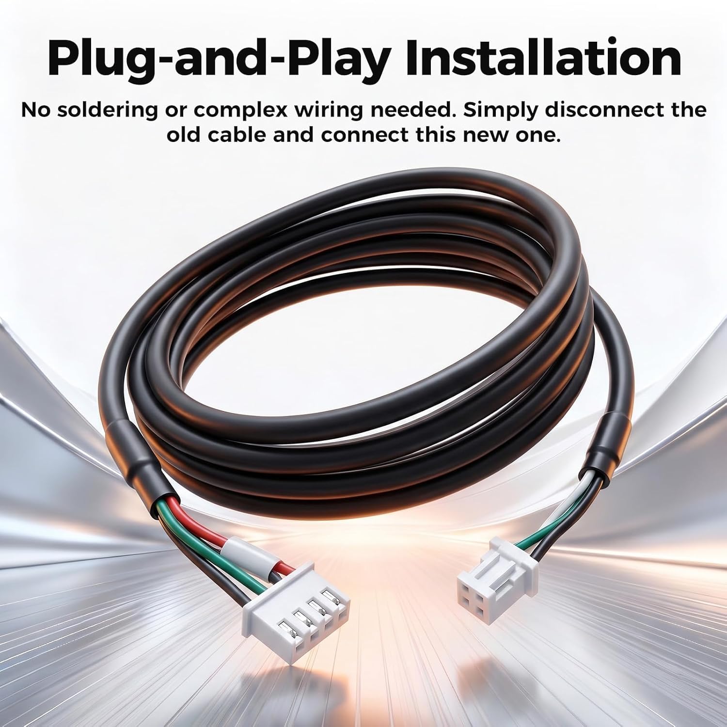 Creality Oryginalny kabel głowicy drukującej do K1C/K1 Max 2025, oryginalny kabel adaptera Hotend, kabel głowicy narzędziowej, płaski kabel FPC do drukarki 3D (tylko do nowej wersji 2025)