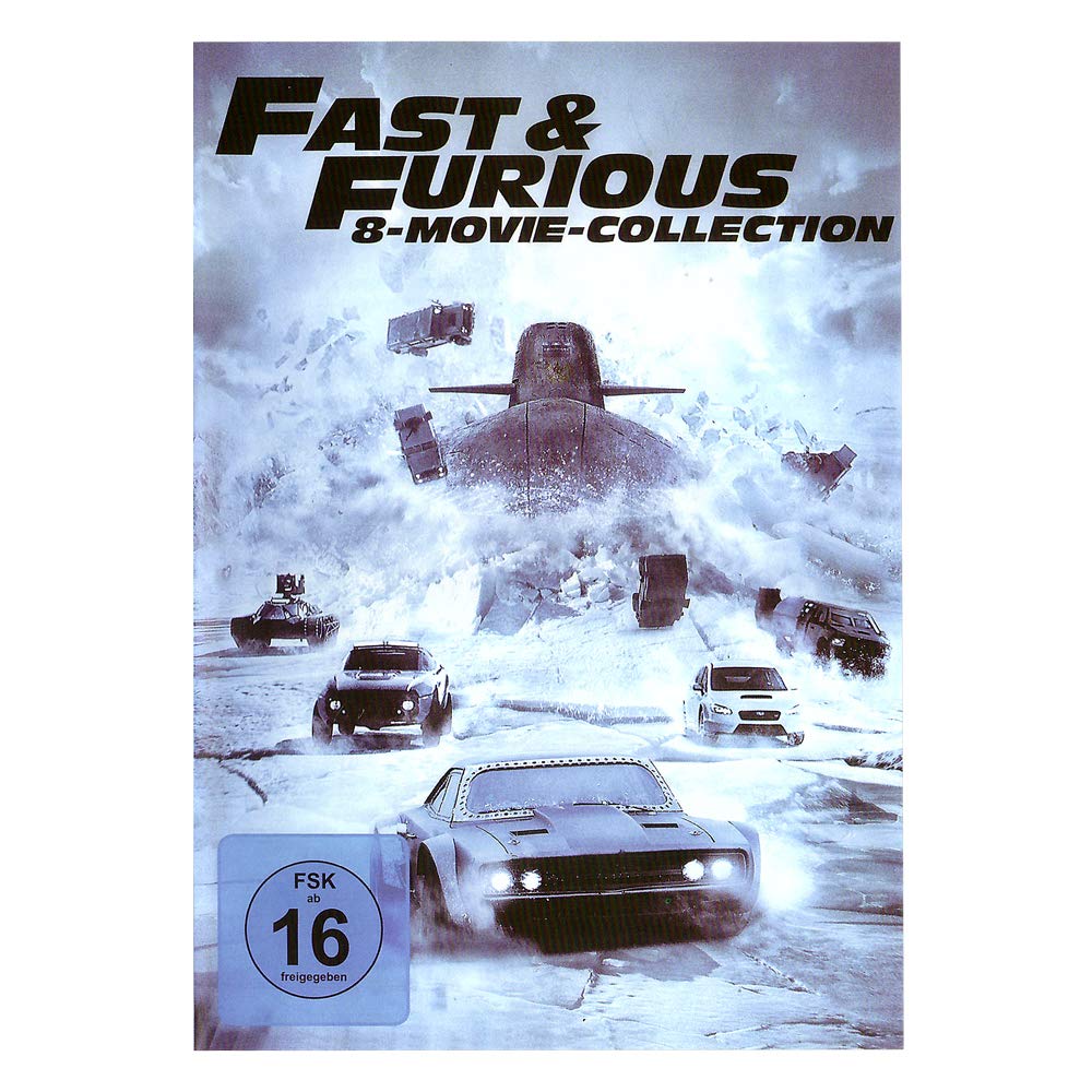 Fast & Furious 8-Movie Collection, 8 CDS in Total-image-7