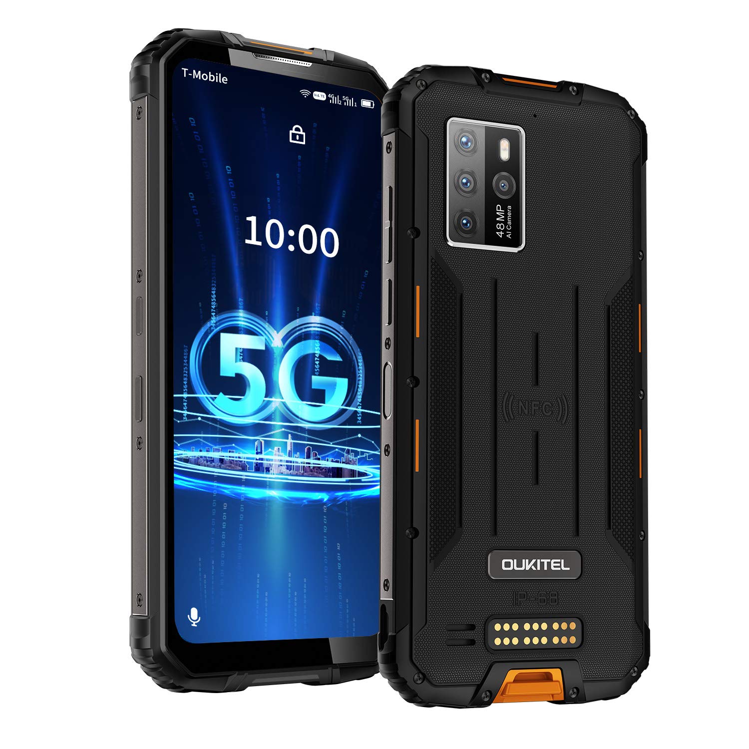 Amazon | 5G スマホ本体 simフリー、OUKITEL WP10 5Gスマートフォン 
