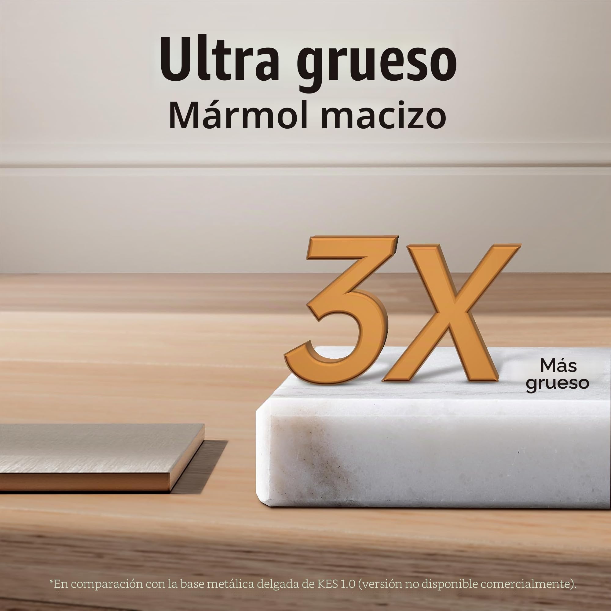 KES Toallero de Pie con Base de Mármol Toalleros de Baño 3 Niveles Barra Toallas Baño Toallero Acero Inoxidable Toallero de Barra Acabado Cepillado, BTH217S3-2