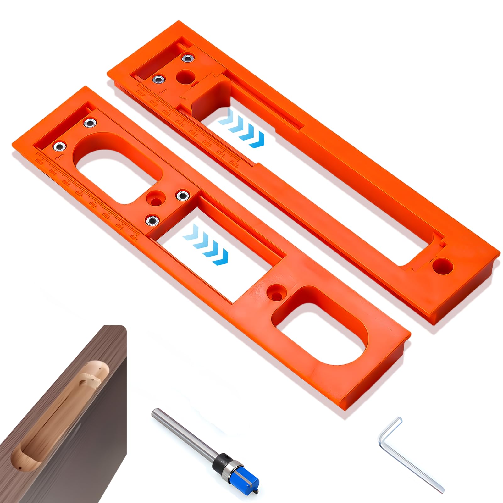 jigdress 配布CDr + zine2冊 7cnfort Adjustable Template for 6-7 inch Hidden Door Hinge Router
