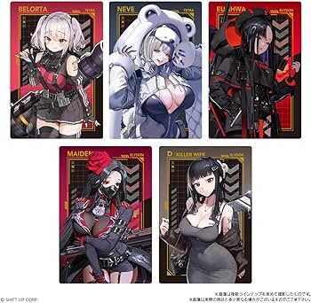 勝利の女神　NIKKE　3種20体セット Amazon | バンダイ(BANDAI) 勝利の女神：NIKKE ウエハース3 (20