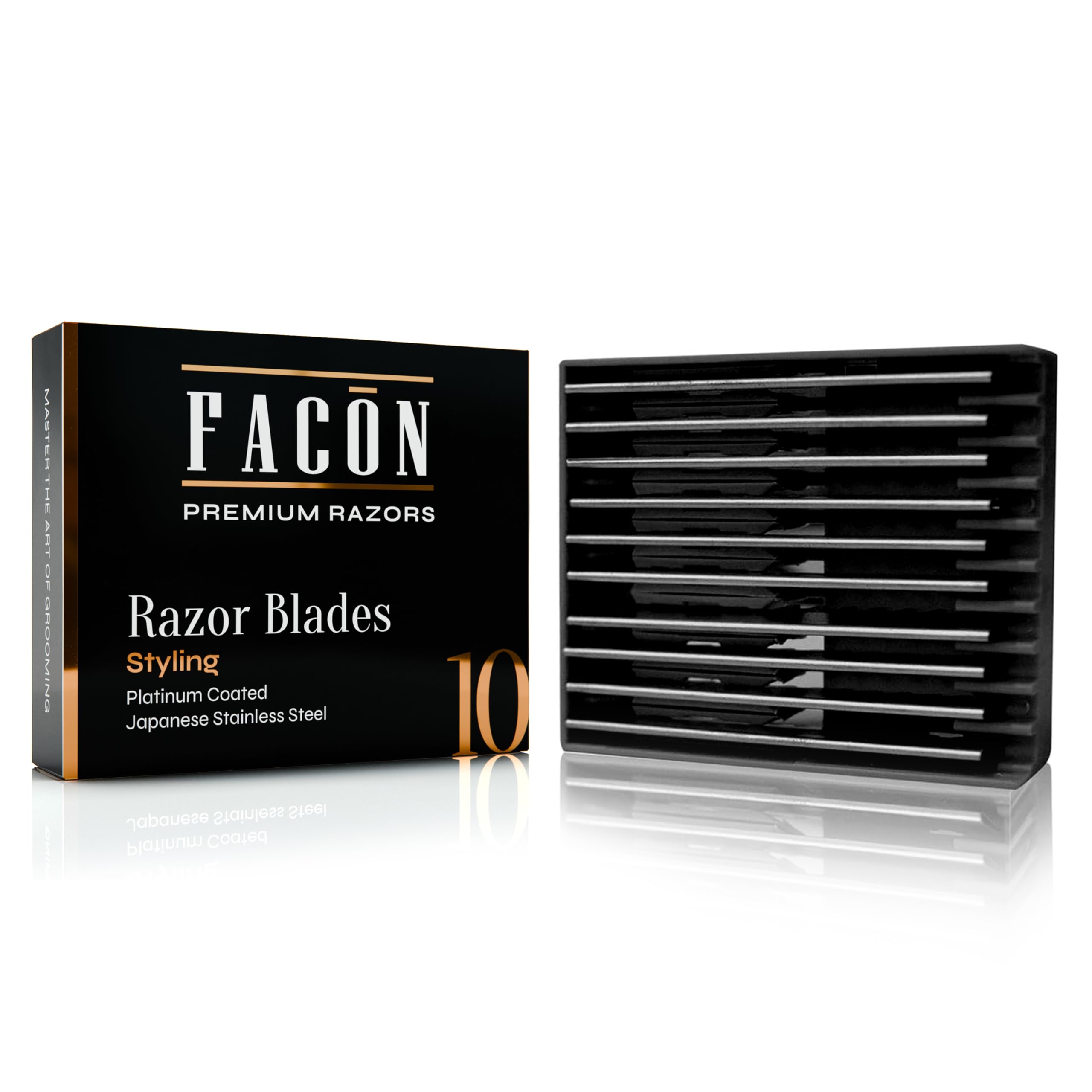 Cloud Professional Hair Styling Thinning Texturizing Cutting Feather Razor Blades - 10 Count