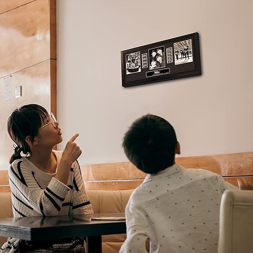 Miniatura 3 de FILMCELLS - The Beatles - Presentación de arte mural de edición limitada de 20" x 11" - Incluye dos tiras de película de 1.378 in y certificado de