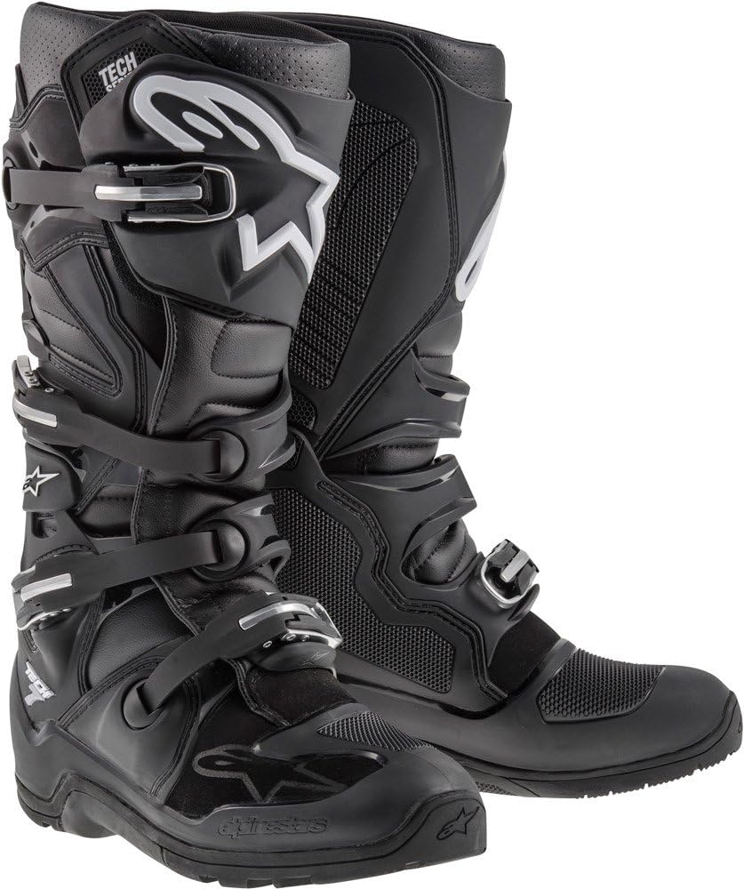 Alpinestars Tech 7 Enduro Motocross Boots Grey Size