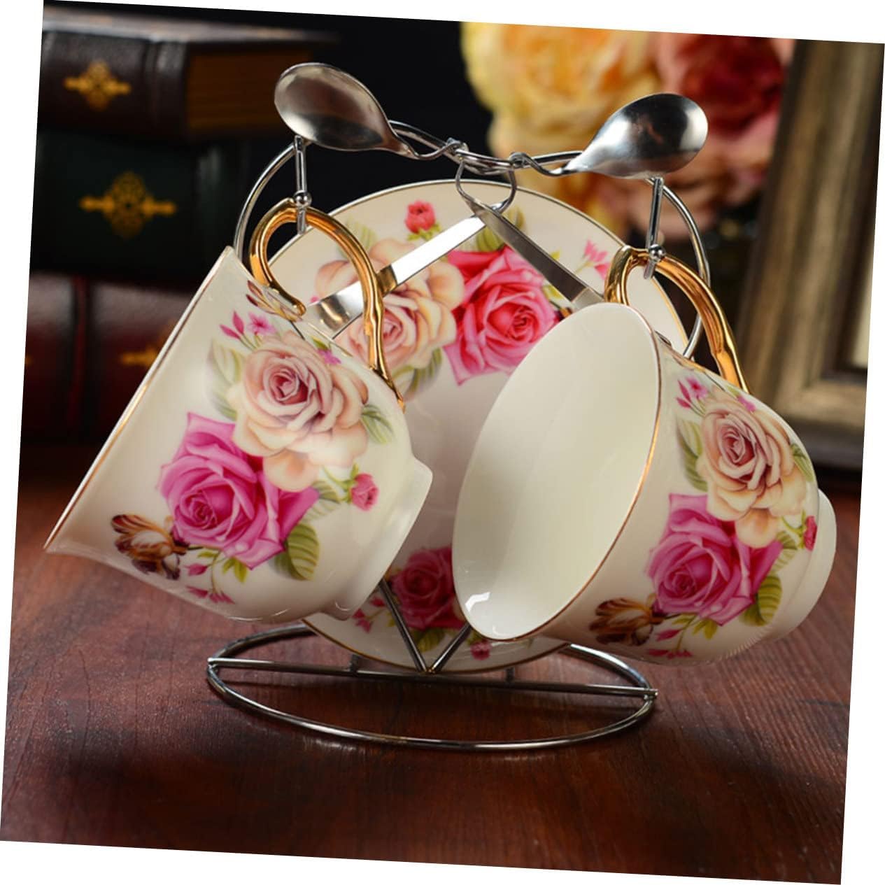 Porte-tasses, Arbre à tasses, 2 pièces présentoir café, support