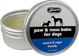 Johnson's Paw and Nose Balm for Dogs 50ml - Moisturiser for Dry Skin and Cracked Dog Paws, Dog Accessories for All Seasons product image
