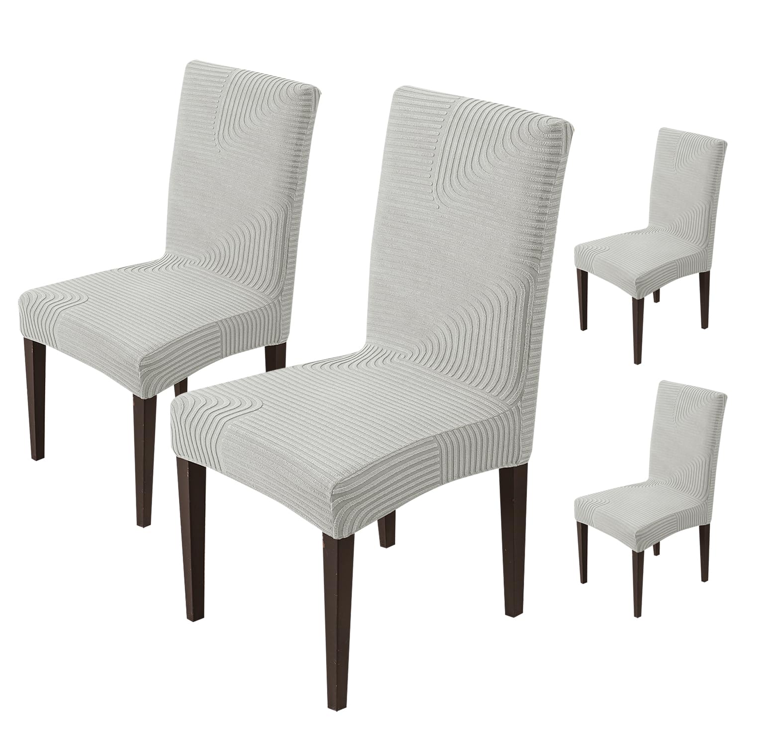Stretchy Chair Covers - Sapphire Blue (Pack of 6) -25