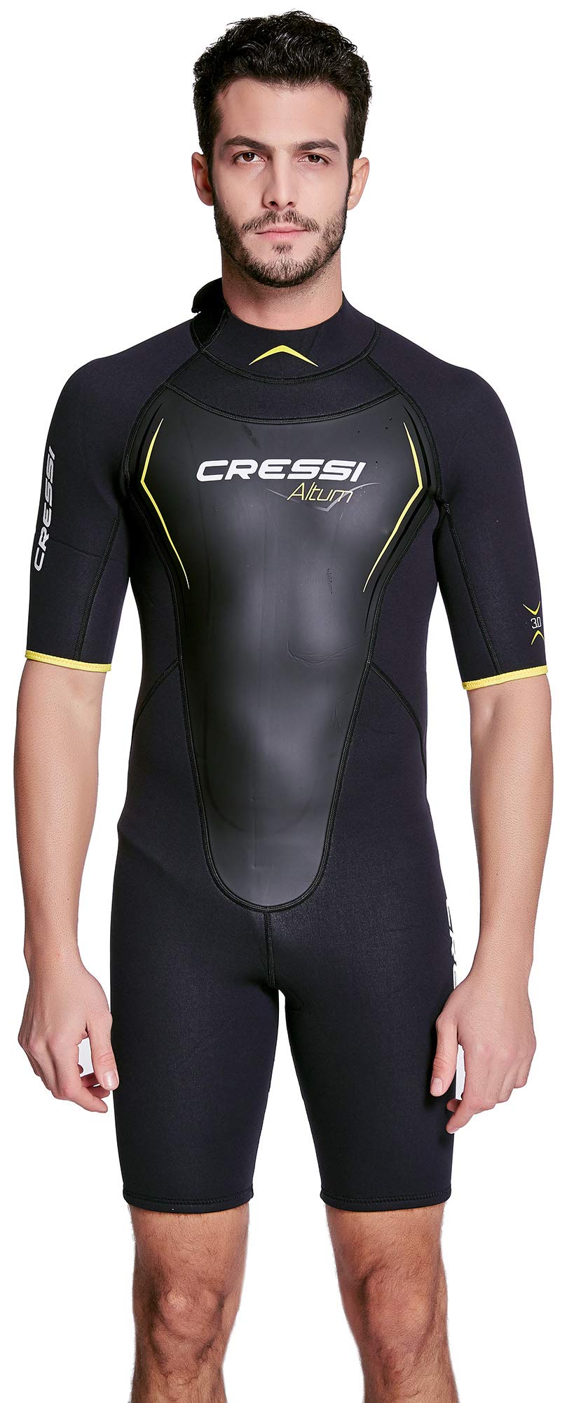 CressiCressi Altum Men One-Piece Shorty - 3 Mm Double-Lined Neoprene